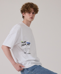 เสื้อยืดแขนสั้นทรงโอเวอร์ไซส์ ผ้าฝ้าย ทรงหลวม สไตล์ลำลอง เรียบง่าย สำหรับผู้ชาย ผู้หญิง และวัยรุ่น - Product Image 2