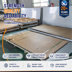 Lámina de Acero Inoxidable ASTM A240 Laminada en Frío de 0.5mm x 1219mm con Acabado No.4 430 Certificada por ISO para Maquinaria de Precisión - Product Image 1