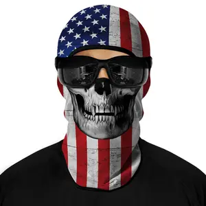 Шляпа JX, лидер продаж, модная Балаклава с 3D-принтом, логотип на Хэллоуин, классная маска с черепом для всего лица, лыжная маска для мужчин