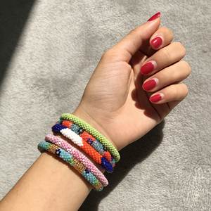 Traditional Japanese Diffuser Wristband Nepalese Hand-Woven Glass Seed <strong>Beads</strong> Trendy Unisex Bohemian-Style Essential Anniversary - Product Image 6