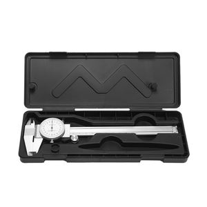 <span class=keywords><strong>0</strong></span>-200 Industrieel Gebruik Koolstofstalen Band Horloge Remklauw <span class=keywords><strong>0</strong></span>-150Mm Hoge Precisie Meter Nonius - Product Image 4