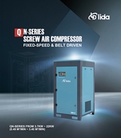 Kompresor Udara Luowei 30HP 8/10bar All-in-One yang telah ditingkatkan untuk keheningan, dengan tangki 270L terintegrasi dalam satu kabinet, kompresor udara tipe sekrup.