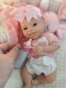 Muñecas de Bebé Recién Nacido Realistas y Flexibles de 10 Pulgadas, con Apariencia Realista, para Niñas, Regalo de Cumpleaños, Certificadas por ASTM F963 y EN71 - Product Image 6