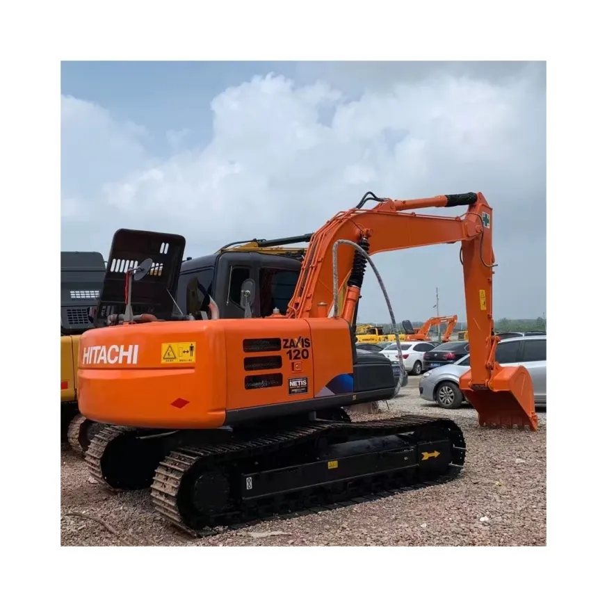 Japanse Originele Gebruikte Graafmachine Hitachi Zaxis 120 In Goede Staat Zx70 Zx350 Te Koop