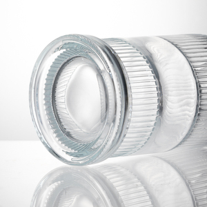 Bouteilles rondes en verre nervuré <span class=keywords><strong>de</strong></span> marque privée personnalisées avec couvercle en liège <span class=keywords><strong>Bouteille</strong></span> <span class=keywords><strong>de</strong></span> vin <span class=keywords><strong>de</strong></span> 750ml pour liqueur Vodka Brandy <span class=keywords><strong>Rhum</strong></span> Gin <span class=keywords><strong>Bouteille</strong></span> d'emballage - Product Image 6