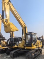 Excavadora Hidráulica Usada Komatsu PC220 de 22 Toneladas, Excavadora Mediana Komatsu PC220, Bomba de Caja de Cambios, Rodamiento, Precio Más Bajo, Barato