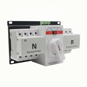 Piezas de interruptor de transferencia automática ATS de doble potencia, Nlq1-63/4p, ats 4p