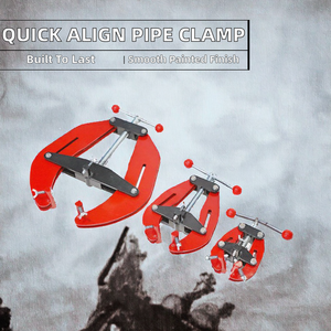 Abrazadera de Soldadura de Tubos Metálicos Pintados de Alineación Rápida al por Mayor con Sistema de Medición en Pulgadas - Product Image 2