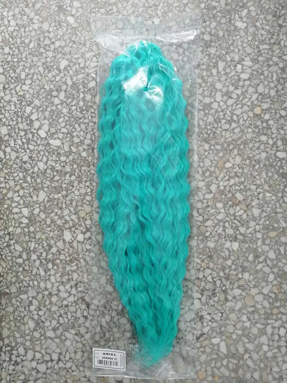 All'ingrosso Water Wave Crochet 30 pollici onda profonda Twist Hair dea sintetica trecce capelli ondulati Ombre estensione dei capelli biondi