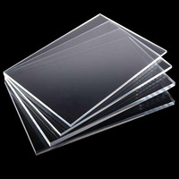 3mm 5mm 1mm 2mm 6mm Couleur claire Transparent Flexible Cast Pmma Perpex Acrylique, Plastique Panneau de Verre Acrylique Feuille Acrylique
