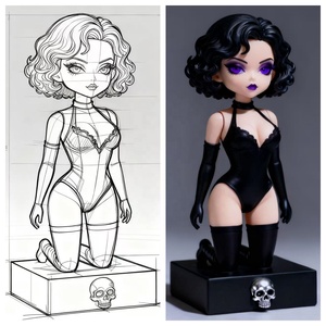 Tùy Chỉnh Thân Thiện Với Môi Vẻ Đẹp Bobble Đầu Búp Bê Quà Tặng Kinh Doanh Bobblehead Thực Tế Cá Nhân Hình Ảnh Dựa Bobblehead Bức Tượng - Product Image 3