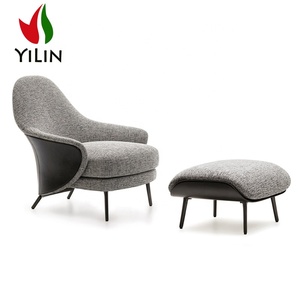 Cómodos Sillones de Cuero para Sala de Estar, Sillón de Descanso para Dormitorio - Product Image 2