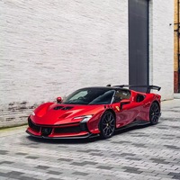 Upgrade Ferrari SF90, bumper mobil Ferrari SF90XX, side skirt, rear diffuser, front lip, body kit.