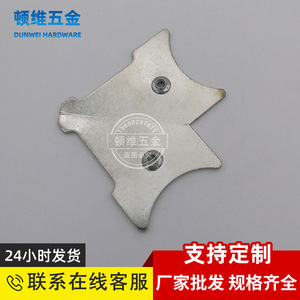 Support d'angle en aluminium Autonomy 14, durable, pour la décoration intérieure, connecteur de quincaillerie pour portes et fenêtres - Product Image 5