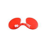 Lunettes de protection anti-picage en plastique avec loquet pour poulets, anti-brouillage, multi-spécifications, pour élevages avicoles