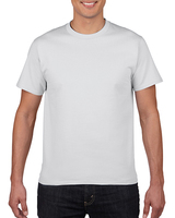 T-shirt à manches courtes en coton 180G personnalisé de haute qualité pour hommes, vêtements décontractés vierges tissés, OEM, t-shirt vierge imprimé, lot de 2