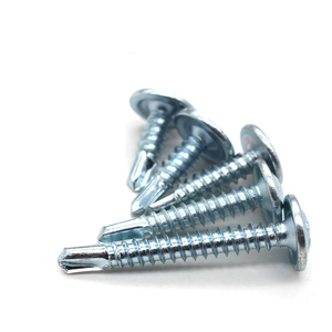 Sekrup Baja Karbon Berlapis Seng Kepala Wafer M4.2 M4.8 Sekrup Self Drilling Kepala Pan Washer <span class=keywords><strong>Tek</strong></span> Pengikat Panel Logam Lembaran untuk Pertambangan - Product Image 2