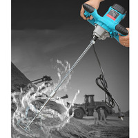 Mélangeur électrique au volant à 6 vitesses, 2100W, haute puissance, nouvelle Machine de mélange de peinture à main, ciment, mortier, mastic, nourriture