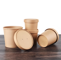 Bol à pâtes écologique pour la livraison de repas, entièrement recyclable, logo personnalisable, compatible congélateur, idéal pour la restauration