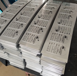 Tùy chỉnh-thực hiện thép không gỉ hợp kim nhôm tên nơi màn hình lụa logo kim loại Thủ công mỹ nghệ cho thiết bị cơ khí khắc - Product Image 5