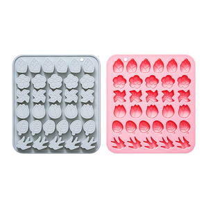 Moldes de Silicona para Pasteles con Diseño de Flores Primaverales, Reutilizables, de Grado Alimenticio, Lindos Moldes Magnéticos de Silicona para Chocolate, Dulces y Hielo - Product Image 1