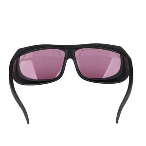 نظارات أمان بالليزر ثنائي 808nm معتمدة من CE OD6 + 740-850nm ليزر احترافي مع معبد قابل للتعديل - Product Image 3