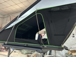 2-3 người cứng Vỏ trên mái nhà lều cho SUV Xe Tải không thấm nước vỏ nhôm cho cắm trại Pop Up Roof Top Lều cắm trại lều - Product Image 2