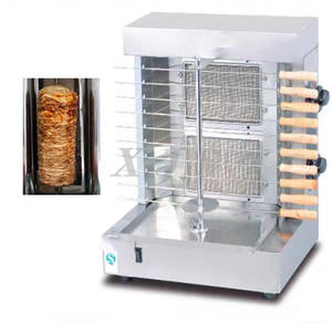 Kommerzielle Edelstahl Gas Middle East Grill GasShawarma Maschine mit 2 Brennern - Product Image 6