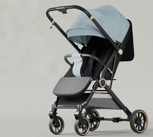 Carrito de Bebé Plegable con una Sola Mano, <span class=keywords><strong>para</strong></span> Deportes al Aire Libre, con Barra de Arrastre, Marca JXB, Modelo High Landscape - Product Image 5