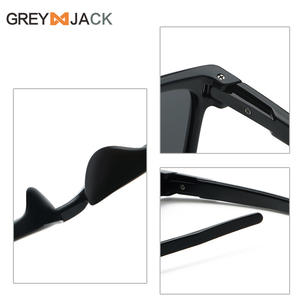 Gafas de sol polarizadas Grey Jack para hombre, montura de metal TR, lentes TAC, protección UV400, gafas deportivas, color negro - Product Image 4