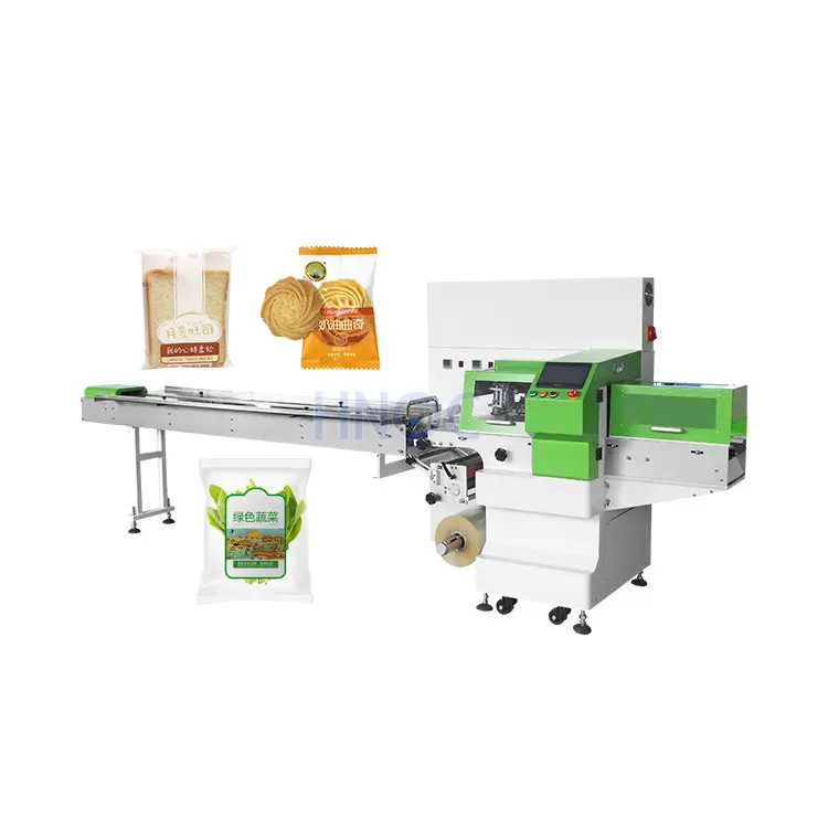 Ice Lolly Cucumber Wrapping Semi Automatic Icecream Pillow Disposable Spoon Package Machine Equipment