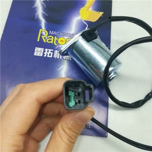 อะไหล่เครื่องยนต์รถขุด PC120 PC130 PC150 โซลินอยด์วาล์ว 20Y 60 32121 โซลินอยด์วาล์วแบบหมุน 20Y-60-32121 - Product Image 1