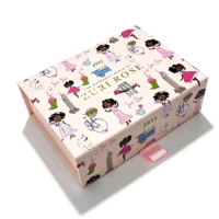 Caja de Regalo Plegable para Ropa con Cinta, Logotipo Personalizado, Impresión Digital, Caja Magnética de Lujo para Vestidos de Novia, Camisas, Zapatos, Ropa de Bebé