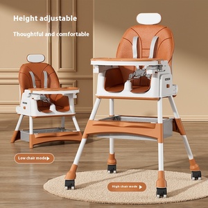 Silla de comedor moderna <span class=keywords><strong>para</strong></span> niños portátil de plástico plegable bebé móvil comer champú silla ajustable al por mayor <span class=keywords><strong>para</strong></span> hogares - Product Image 3