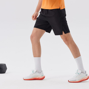 Shorts pour hommes de haute qualité avec fermeture éclair et bandes réfléchissantes, shorts d'entraînement très élastiques pour hommes - Product Image 1