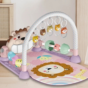 Juguetes educativos para bebés recién nacidos Pedal <span class=keywords><strong>Piano</strong></span> <span class=keywords><strong>Fitness</strong></span> <span class=keywords><strong>Rack</strong></span> para niños y niñas de 0 a 2 años regalo de bebé inspirado en Montessori - Product Image 4