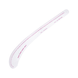 Regla curva de plástico Vary Form Curve Rule 12-260 para diseño de ropa, creación de patrones y medición de curvas de mangas. - Product Image 4