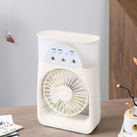 Mini ventilateur de bureau à brume fraîche et à direction du vent réglable portable pour la table et le bureau