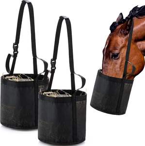 Sac à alimentation pour chevaux en maille robuste Jiayuan, échantillon gratuit, seau à grain respirant, modèle 526236 - Product Image 1