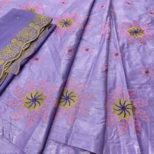 Новая высококачественная ткань Базин Рич жаккардового плетения, 5+<span class=keywords><strong>2</strong></span> ярда, Feitex Bazin Rich, широкая, с вышивкой, для штор, платьев, для девочек - Product Image 6