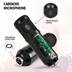 Set de Tarjeta de Sonido Profesional para PC BM 800 V8S, Micrófono de Condensador BM800 para Karaoke, Podcast, Grabación y Transmisión en Vivo - Product Image 3