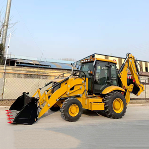 Gratis verzending Mini Retroexcavadora 4x4 Graafmachine Diesel Tractor - Product Image 4