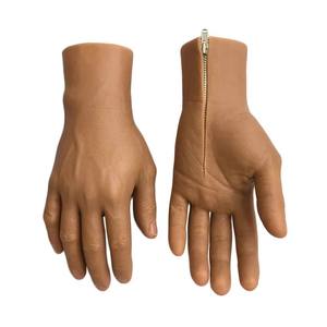 Prothèse de main en silicone, couvre-main cosmétique artificiel, prothèse réaliste pour l'amputé du membre supérieur, usage quotidien - Product Image 2