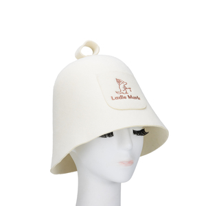 Tùy chỉnh <span class=keywords><strong>uni</strong></span>-cơ thể cảm thấy tắm hơi hat len chất lượng cao Merino len tắm hơi Mũ bán buôn tắm hơi <span class=keywords><strong>cap</strong></span> Banya hat cho nam giới và phụ nữ - Product Image 5