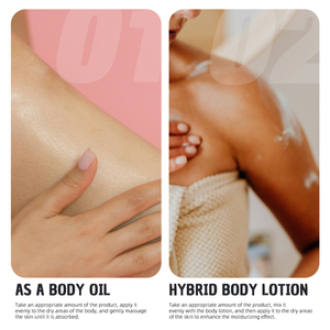 Huile Corporelle Populaire Non Grasse à Hydratation Profonde Totalement Naturelle à Absorption Rapide Nourrissante Adoucissante et Hydratante en Gel - Product Image 6