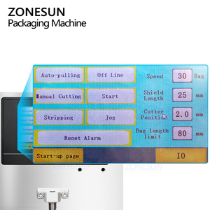 ZONESUN ZS-PD1 automatique absorbeur d'oxygène Gel de silice déshydratant paquets sac de séchage paquet coupe insertion Machine de distribution - Product Image 2