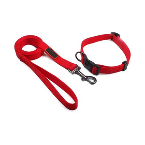 Harnais pour chien avec logo personnalisé de la meilleure qualité Breakaway Imprimé Polyester Nylon Accessoires pour animaux de compagnie Blanc Uni pour Amazon Chat Collier Laisse - Product Image 5