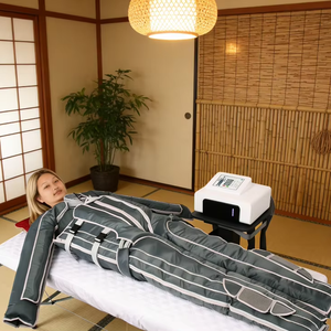 Máquina de Masaje de Compresión de Aire de Cuerpo Completo para Uso Profesional en Salones de Belleza y Spa, Terapia de Presión con 24 Bolsas de Aire - Product Image 1
