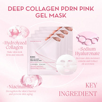 Masque Gel Visage KOEC au Collagène et Peptides Roses Raffermissant & Éclaircissant Hydratant et Blanchissant – Article le Plus Vendu