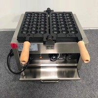 Bulle électrique takoyaki cône maker machine gaufres boule moule de cuisson et brochette gaufrier pour la boulangerie